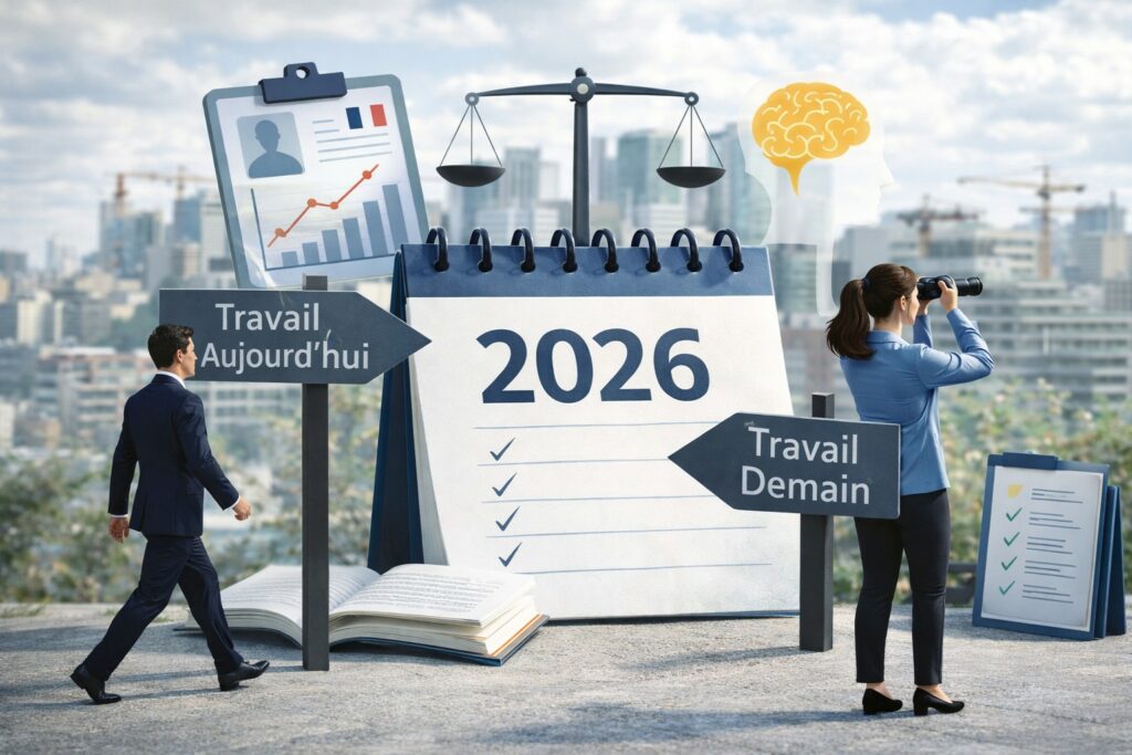 changement monde du travail en 2026, bilan de compétences, santé au travail